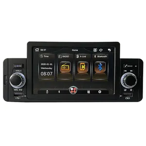 La Radio del coche 1 Din 5 ''Multimedia MP5 jugador IPS accesorios de alta píxel enlace espejo USB SD MMC FM BT manos libres