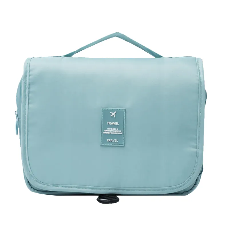 Factory Wholesale Customized Logo Waterproof Portable Makeup Bag Simple and Advanced Travel Large Capacity Washing Bag