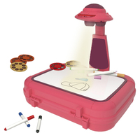 Enfants Projection planche à dessin jouets Doodle tableau d'écriture Graffiti peinture Led projecteur Table d'apprentissage