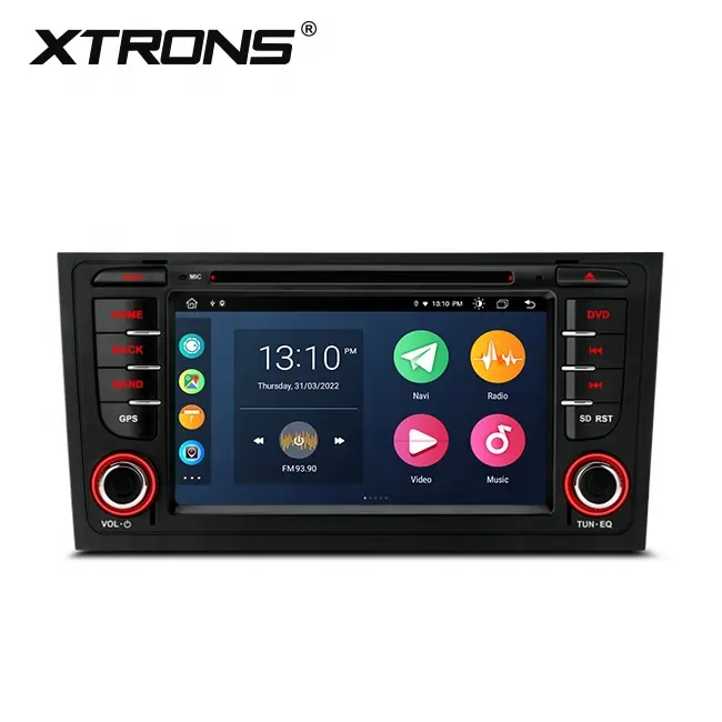 XTRONS auto parts 2 Din 7 inch android Car DVD Player GPS Navigator Fit for Audi A6 S6 RS6 Allroad