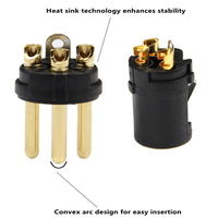 Connecteur XLR 3 broches OEM plaqué or en cuivre OFC pour équipement audio professionnel – Commande en gros pour fabricants