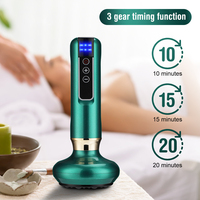 Appareil de massage électrique sans fil rechargeable par USB pour le corps, avec ventouses et fonction Guasha