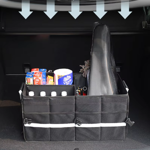 Organisateur de <span class=keywords><strong>coffre</strong></span> de <span class=keywords><strong>voiture</strong></span> pliable et portable pour rangement extérieur et sacs de rangement, type <span class=keywords><strong>valise</strong></span> - Product Image 2