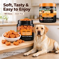 OEM ODM Compléments multivitaminés à mâcher pour chiens de toutes races, soutien immunitaire, cutané et pelliculaire, marque privée
