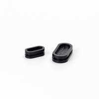 Oeillet en caoutchouc de silicone personnalisé Oeillet de câble carré plat Oeillet en caoutchouc électrique