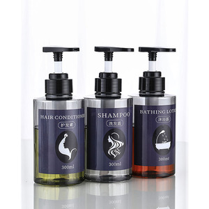 Khách Sạn Tiện Nghi Cung Cấp Phòng Tắm Dầu Gội Chủ Thép Không Gỉ 304 Ba Tắm Dầu Gội Xà Phòng Dispenser Tường Núi - Product Image 2