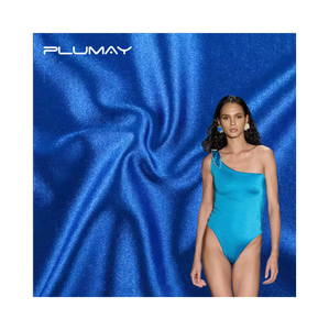 92% полиэстер, 8%, спандекс, трикотажный простой атласный сари для купальных костюмов, спортивная одежда, текстиль на заказ - Product Image 1