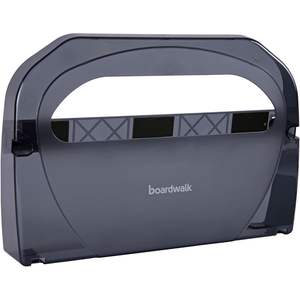 Distributeur de couvercles de siège de toilette Boardwalk TS510SBBW Smoke Black, 17,25 pouces X 3,13 pouces X 11,75 pouces - Product Image 2