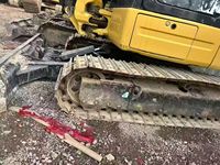 Mini-excavatrice CAT 303.5E d'occasion 2018, 3,5 tonnes, compacte, hydraulique, 90% neuve, parfait état, faible nombre d'heures de fonctionnement