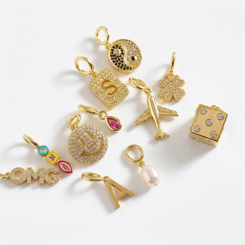 NEW Fashion 18K Gold Plated Copper