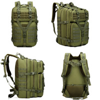 Sac à dos tactique de grande capacité Offre Spéciale avec GPS et système Molle étanche à panneau solaire pour le camping en plein air et le sport