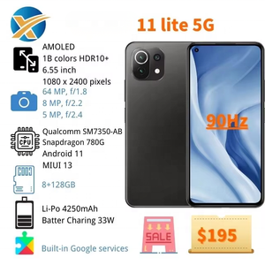 Venta al por Mayor de Teléfonos Móviles Usados <span class=keywords><strong>11</strong></span> <span class=keywords><strong>Lite</strong></span> 6+<span class=keywords><strong>128GB</strong></span>, Teléfono Android Original con Cámara, 5G - Product Image 6