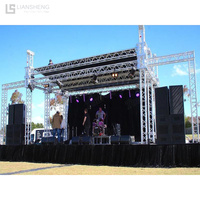 Disco DJ fiesta 1M configuración portátil perno espiga aluminio luz truss