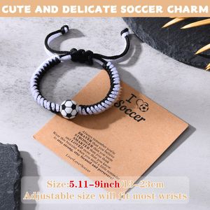 Thời Trang Chuỗi Dệt Có Thể Điều Chỉnh Người Đàn Ông Của Vòng Đeo Tay Thể Thao <span class=keywords><strong>Silicone</strong></span> Cao Su Bóng Rổ Bóng Đá Bóng Chày Quyến Rũ Vòng Đeo Tay Quà Tặng Cho Con - Product Image 2