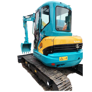 Excavatrices Kubota 161 certifiées CE, 6 tonnes, originales, mini-excavatrices certifiées EPA CE, excavatrice sur chenilles Kubota fiable - Product Image 1