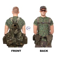 Gilet de chasse extérieur léger, respirant, imperméable et de haute qualité, sans manches, pour la pêche et la photographie, avec poche poitrine camouflage