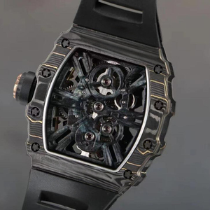 Top-Level Limited Edition 1201 Titanium Hollow Movement Luminous Waterproof Fashion Men's Business Sports <b>Mechanical</b> <b>Watch</b> - Product Image 4