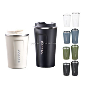 Tazas Personalizadas <span class=keywords><strong>con</strong></span> Logotipo Impreso, 380 ml, 510 ml, <span class=keywords><strong>Taza</strong></span> de Café Inteligente <span class=keywords><strong>con</strong></span> Control de Temperatura, Termo de Viaje, <span class=keywords><strong>Taza</strong></span> de Café, Artículos para Beber - Product Image 1