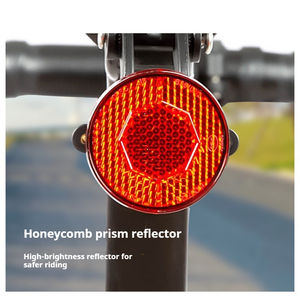 バイクテールライト自転車リフレクターリアライト隠し盗難防止<span class=keywords><strong>GPS</strong></span>トラッカーアクセサリー自転車スクーター用AirTagホルダー - Product Image 6