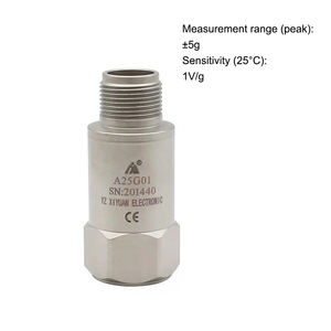 Accéléromètres flottants à isolation vibratoire Xiyuan A25G01 1V/<span class=keywords><strong>g</strong></span> (160Hz) à haute sensibilité avec sortie IEPE -40~+120 800g de choc - Product Image 3