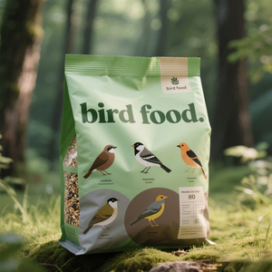 Custom Design <strong>20kg</strong> 25kg Reusable <strong>Bird</strong> <strong>Seed</strong> Flat Bottom Pouch <strong>Seeds</strong> Wild <strong>Bird</strong> Pet Snack Food Packaging Bags - Product Image 5