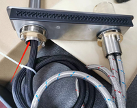 Tuyau Flexible d'eau chaude et froide robinet de cuisine cascade robinet d'évier de cuisine acier inoxydable 304 avec bec extractible couleur noire