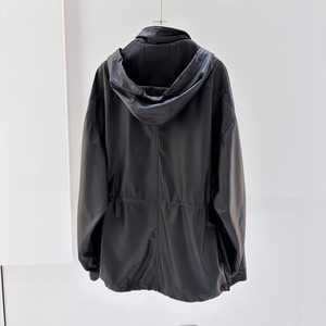 เสื้อแจ็คเก็ตหนังผู้หญิงแบบมีฮู้ดสำหรับใส่กลางแจ้ง หนังแกะบางพิเศษ ทรงเข้ารูป สำหรับใส่ในชีวิตประจำวัน - Product Image 5