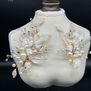 Vendita calda all'ingrosso della fabbrica di gioielli personalizzati in pietra di cristallo accessori per abiti da sposa di lusso corona da sposa accessori per capelli - Product Image 1