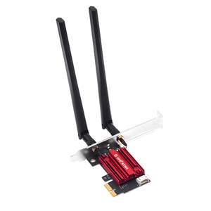 AX900 PCI-E Dual-Band กิกะบิต WiFi6เดสก์ท็อปการ์ดเครือข่าย PCIe พร้อม5.4สำหรับ BLE PCIe ประเภทอินเตอร์เฟสสนับสนุน <span class=keywords><strong>WIN8</strong></span>/10/11 - Product Image 4