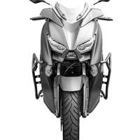 Barre de protection pour moto XMAX 300, acier à haute teneur en carbone, noir, pare-chocs avant de moto non destructif