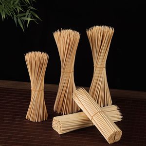 Brochetas de Bambú Biodegradables Desechables al por Mayor, de 10cm a 60cm, Aptas para Microondas, Origen China, para Barbacoa, <span class=keywords><strong>Pollo</strong></span>, Mala Tang +86 - Product Image 2