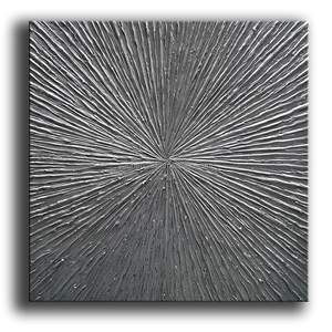 Nghệ thuật đương đại sơn dầu trên vải kết cấu kết cấu bạc màu Xám sơn hiện đại nhà văn phòng trang trí trừu tượng tường nghệ thuật - Product Image 1