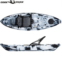 Kayak de Pêche de Luxe de 2,7 m, Assis sur le Dessus, Vente en Gros, Kayak en Plastique Pas Cher, Kayak-Canoë à Vendre