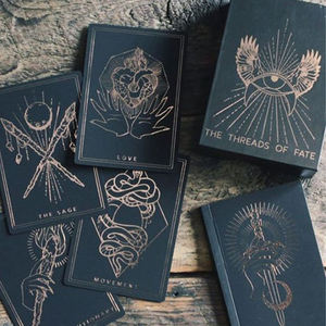 100% fabricante personalizado <span class=keywords><strong>tarot</strong></span> <span class=keywords><strong>de</strong></span> Marseille <span class=keywords><strong>Tarot</strong></span> impresión Ángel Mini <span class=keywords><strong>Tarot</strong></span> cartas personalizadas naipes - Product Image 4