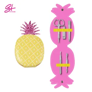 2021 St Future Cute Pineapple Design Manicure Set Nail Accessories Clipper Tools And Equipment Care Manicure & Pedicure Kit Set