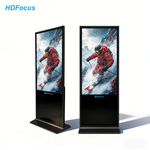 Écran publicitaire numérique Android 4K LCD de 32, 43, 49, 55, 65, 75, 85 pouces, lecteur multimédia, kiosque vidéo sur pied - Product Image 1