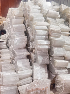 หินซีลีไนต์หยาบ2025งานหลากหลายหลากหลายเกรดตามธรรมชาติ - Product Image 3