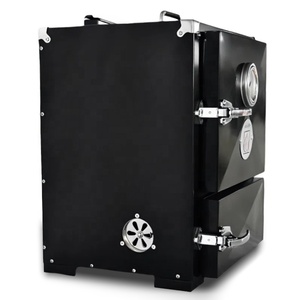 Modern style smaller size portable American style <b>BBQ</b> smoker outdoor - Product Image 2