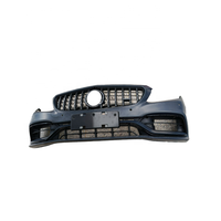 Neuf et original pour Mercedes Benz C63 AMG W205 Pare-chocs avant de voiture haut de gamme avec radiateur Ensemble de pare-chocs avant de voiture haut de gamme