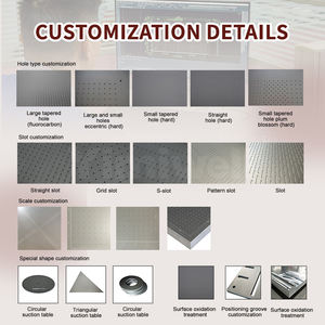 Tavolo sottovuoto <span class=keywords><strong>Cnc</strong></span> ad alta precisione con forte adsorbimento in alluminio a nido d'ape - Product Image 4