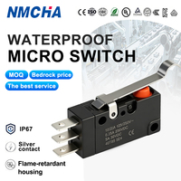 Micro-interrupteur étanche WZ100A04-W2, avec fil de connexion, étanchéité IP67, différents styles disponibles - Vente directe d'usine
