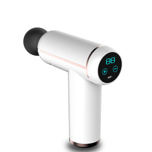 Mini pistolet de massage 1200mAh-2000mAh, moteur à balais rechargeable par USB, 5 têtes de massage pour la relaxation musculaire et les soins cervicaux - Product Image 5