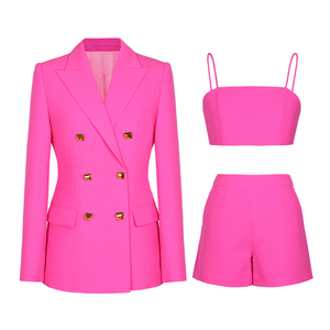 Conjunto de <span class=keywords><strong>traje</strong></span> de tela elástica Premium <span class=keywords><strong>para</strong></span> <span class=keywords><strong>mujer</strong></span> profesional, uniforme de trabajo de oficina cómodo <span class=keywords><strong>para</strong></span> <span class=keywords><strong>entrevista</strong></span> - Product Image 2