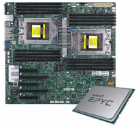 Motherboard Supermicro H11DSi Dual-Socket SP3 untuk AMD EPYC 7001/7002 |   16-Channel ECC DDR4, Ekspansi PCIe 3.0 yang Kaya Fitur