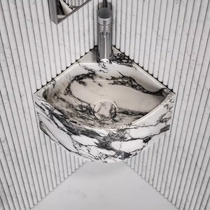 Lavabo <span class=keywords><strong>de</strong></span> Mármol <span class=keywords><strong>para</strong></span> <span class=keywords><strong>Baño</strong></span>, Lavamanos <span class=keywords><strong>de</strong></span> Travertino Esquinero, Pulido, Mueble <span class=keywords><strong>de</strong></span> <span class=keywords><strong>Baño</strong></span> con Lavabo <span class=keywords><strong>de</strong></span> Mármol - Product Image 2