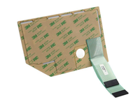 Circuit graphique médical personnalisé avec rétroéclairage FPC, commutateur à membrane capacitif matriciel en dôme, contrôle TianTai