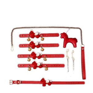 Accesorios sexuales para adultos, set del Año del Caballo, set de cinco piezas para entrenamiento SM, esposas Flying Horse, collares, juguetes sexuales - Product Image 4