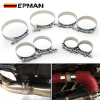 Collier de serrage en T EPMAN en acier inoxydable haute résistance, attache de tuyau robuste pour système d'admission de turbocompresseur et d'intercooler