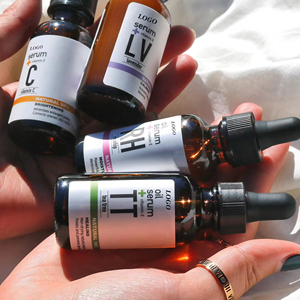 Özel etiket doğal cilt bakımı E vitamini parlatıcı nemlendirici kuşburnu yağı Serum yüz serumu tüm cilt tipleri için - Product Image 4
