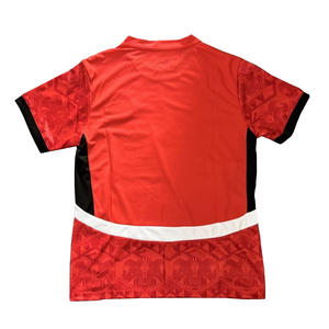 Jersey Tim Nasional Sepak Bola Jersey Sepak Bola Kustom Murah Berkualitas Tinggi 2526 Jersey Sepak Bola Kandang dan Tandang Mesir Baru - Product Image 4